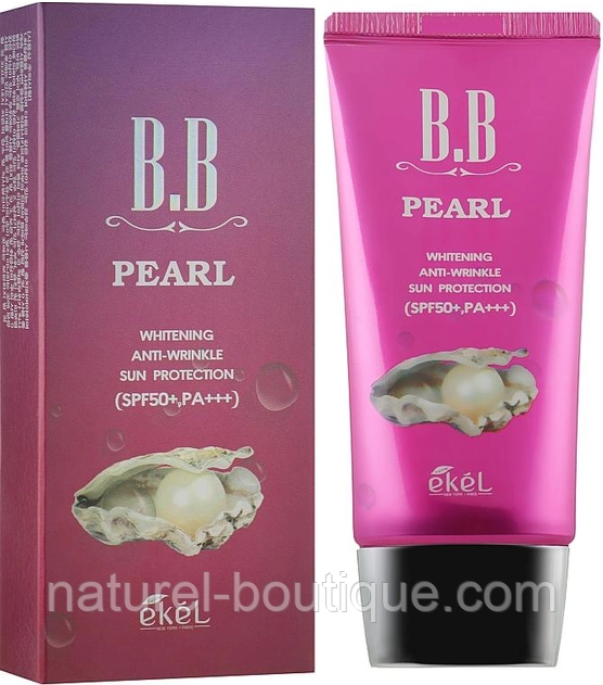 Крем для обличчя Ekel PEARL BB CREAM з екстрактом перлин, фото 1
