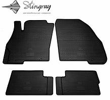 Килимки в салон автомобіля для Fiat Punto Evo 09-18 комплект Stingray