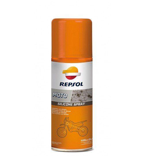 Очисний спрей Repsol MOTO SILICONE SPRAY, 400 мл/RP716E98