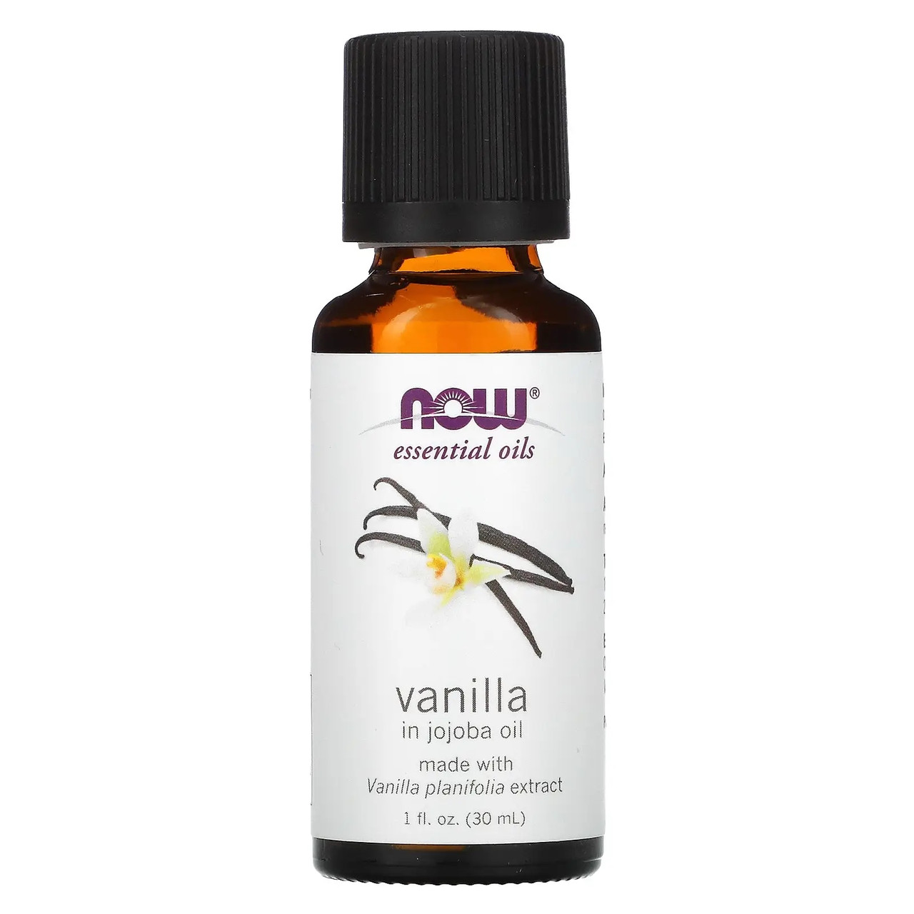Купить Ефірна олія ванілі і жожоба Now Foods (Essential Oils Vanilla ...