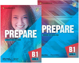 Комплект Prepare! Second Edition 5 Student's Book + Workbook with Digital Pack (Підручник + зошит)