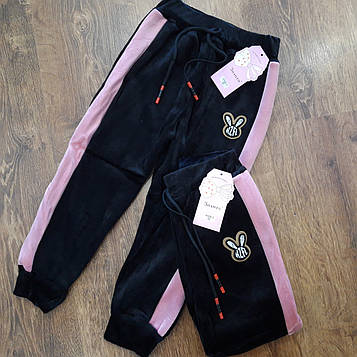 Дитячі теплі велюрові лосини з начосом "ЗОЛОТО" Art: 626-2