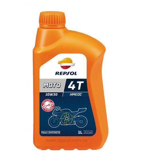 Олива для 4T двигунів 10W-30 4Т Racing HMEOC 1 л REPSOL/RP160D51