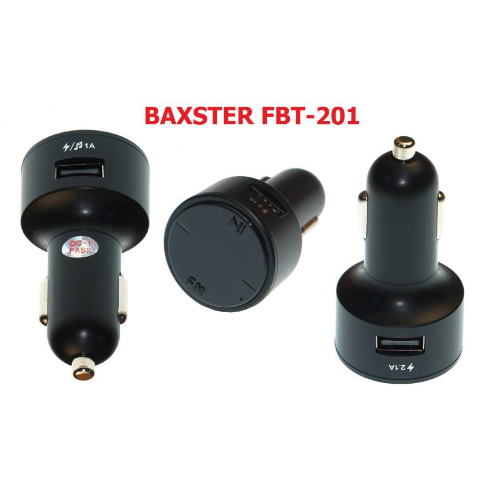 FM-трансмітер (модулятор) Baxster FBT-201 з функцією гучного зв'язку