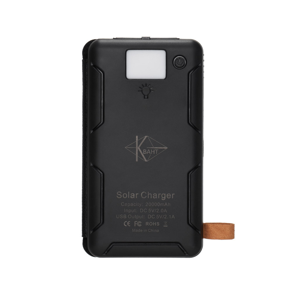 УМБ PowerBank із сонячною панеллю КВАНТ SC15-3 20000mAh