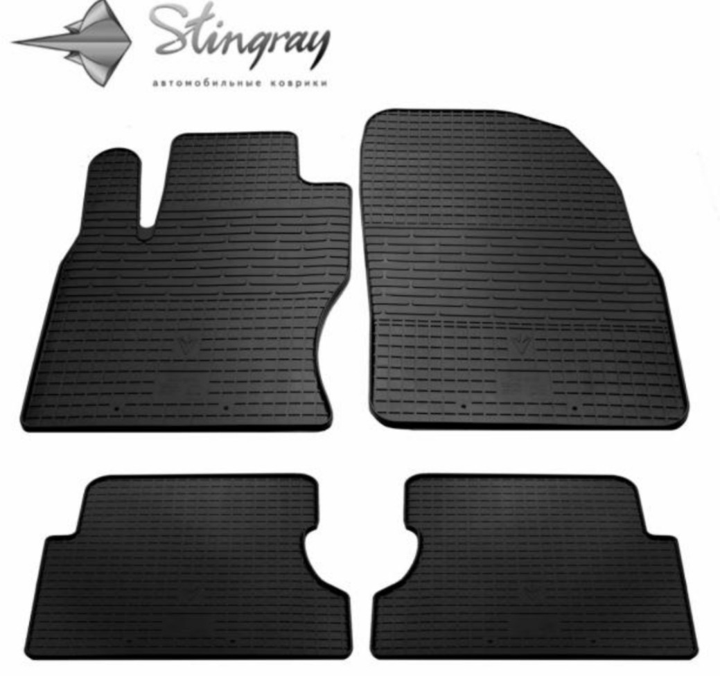 Килимки в салон автомобіля для Ford Focus 2 2004-2011 комплект Stingray, фото 1