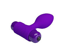 Силіконова вібропробка Pretty Love Vibro but plag, фото 5
