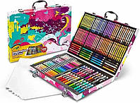 Набор для рисования Арт кейс Crayola Rainbow Inspiration Art Case 140