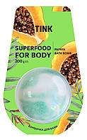 Бомбочка-гейзер TINK Papaya для ванны 200гр