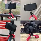 Штатив гнучкий міні для GoPro, телефону, фотоапарата + ПОДАРУНОК, фото 2