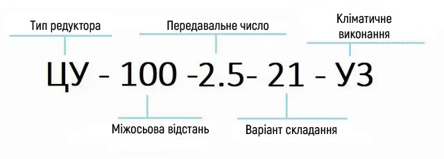 Редуктор ЦУ купити