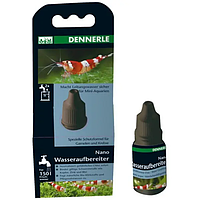 Препарат Dennerle Nano Wasseraufbereiter 15 ml, на 150 л. Кондиционер для подготовки воды в нано-аквариумах