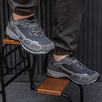Мужские кроссовки Adidas Shadowturf Termo (серые) водоотталкивающие надежные кроссы еврозима 2475
