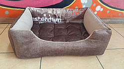 М'яке місце (40*30см) лежанка ліжко для кішки кота собаки з якісної меблевої тканини