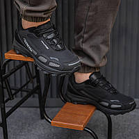 Мужские кроссовки Adidas Shadowturf Termo (черные) водоотталкивающие надежные кроссы еврозима 2473