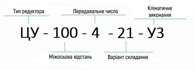 Редуктор ЦУ купити