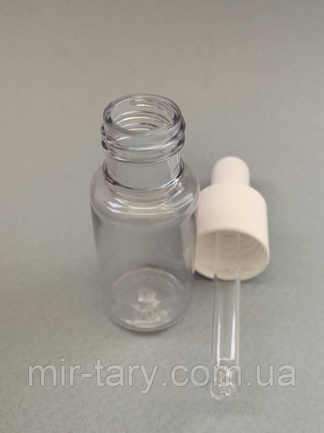 Флакон с пипеткой 15 мл прозрачный ( пластик ) (ID#1973143039), цена ...