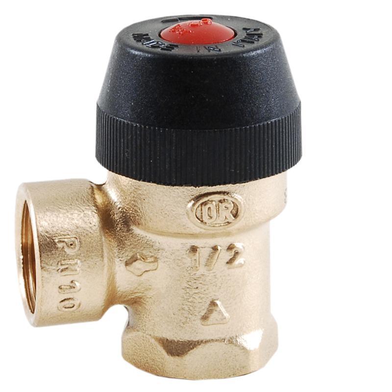 Клапан запобіжний Officine Rigamonti Light 1/2" ВВ 3 бар