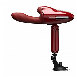 Вібратор трансформер з обертанням, фрикціями та підігрівом Qingnan No.9, з підставкою та пультом