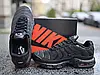 Чоловічі кросівки Nike Air Max Plus TN Black Взуття Найк Аір Макс ТН Плюс чорні осінні, фото 4