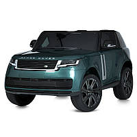 Электромобиль Джип Range Rover (4 мотора по 35W, аккум12V14AH, MP3, USB) Bambi M 5055EBLRS-5(4WD) Зеленый