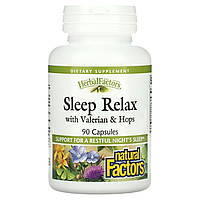 Sleep Relax Natural Factors, 90 капсул