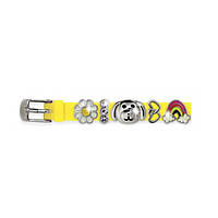 Браслет силиконовый Biojoux BJB003 Charms Bracelet MIX 3 Yellow (4667) TH, код: 1796227