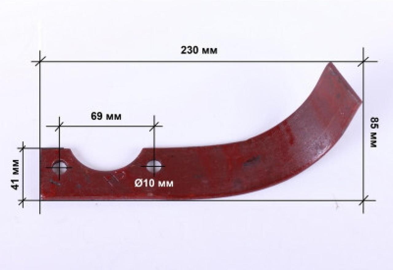 Нож фрезы правый (L-225) TD - фото 1 - id-p1689944282