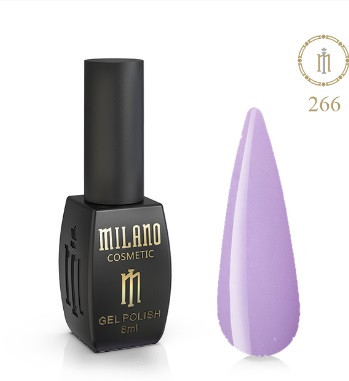 ГЕЛЬ ЛАК MILANO 8 МЛ № 265 гелевий лак для манікюру для LED лампи красивий манікюр