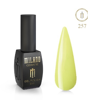 ГЕЛЬ ЛАК MILANO 8 МЛ № 257 гелевий лак для манікюру для LED лампи красивий манікюр, фото 1