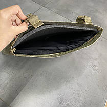 Сидушка (каремат) під балістичний пакет одинарна, Cordura 1000D, Мультикам, WINTAC, 350 мм х 300 мм, molle, фастекс, фото 4