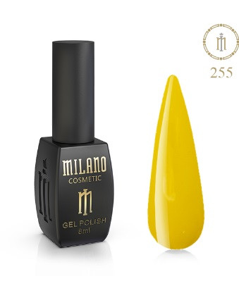 ГЕЛЬ ЛАК MILANO 8 МЛ № 255 гелевий лак для манікюру для LED лампи красивий манікюр