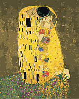 Картина по номерам Идейка Аура поцелуя Густав Климт 40 х 50 см (nr.KHO4534) TE, код: 1326879