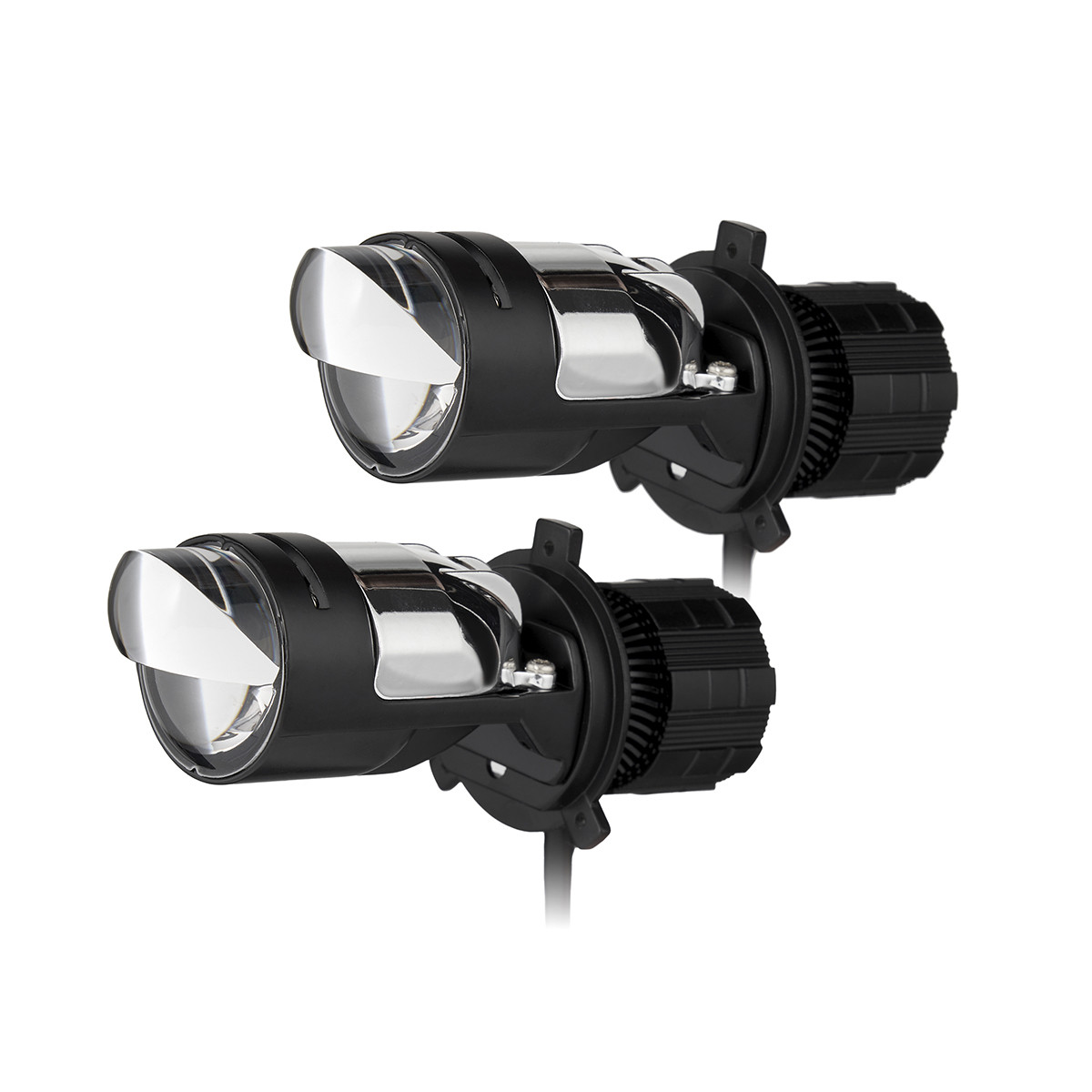Комплект світлодіодних лінз HeadLight M01-H4 BI-LED 12V