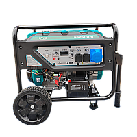 Бензиновий генератор 3F INVO H6250DT-G 220/380В трифазний мідь з електростартером — 3 роки гарантії