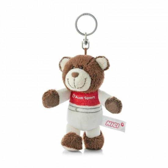 Оригінальний брелок-ведмедик Audi Motorsport Key Bear, 3181900100, фото 1