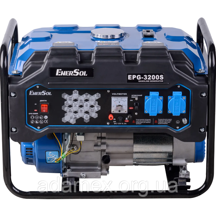 Генератор бензиновий EnerSol EPG-3200S 2.8/3.2 кВт з ручним запуском