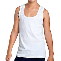 Майка детская белая, 100% хлопок, Ezgi Турция, ОПТ.