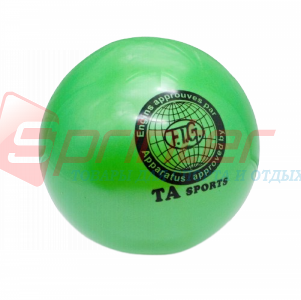 М'яч гімнастичний d-19 зелений Т-8