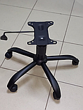 Хрестовина для офісного крісла 640 мм. металева сталева чорна, фото 2