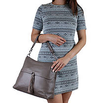 Сумка de esse L87102-F19 Кава з молоком, фото 2