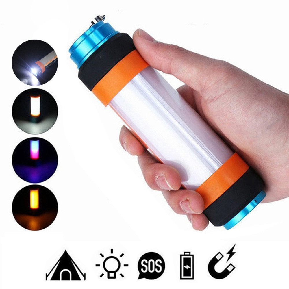 Лампа-ліхтар Т-15 2600 мАг туристична з функцією Power Bank, фото 1