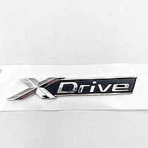 Емблема (наклейка, шильдик) XDrive BMW (БМВ) Стікер (9,5 x 1.5 см), фото 3