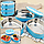 Ланч Бокс для Харчових продуктів на 3 секції Lunch Box Контейнер для їжі, фото 3