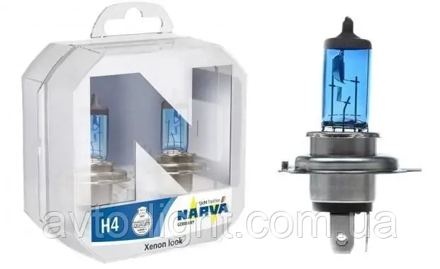 Автолампа NARVA 48680 TWIN SET H4 12V 60/55W RANGE POWER WHITE