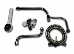 Смеситель для титана (полный набор кранов)