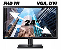 Монітор Samsung 24" S24C450BL / Full HD 1920x1080 TN / VGA, DVI