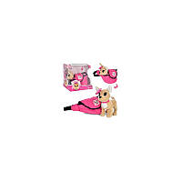 Музыкальная игрушка- собачка Кикки в сумочке, 20 см, M 5594 I UA