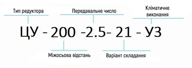 Редуктор ЦУ купити