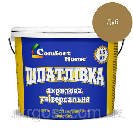 Шпаклівка акрилова Comfort Дуб 0,25 кг, фото 1